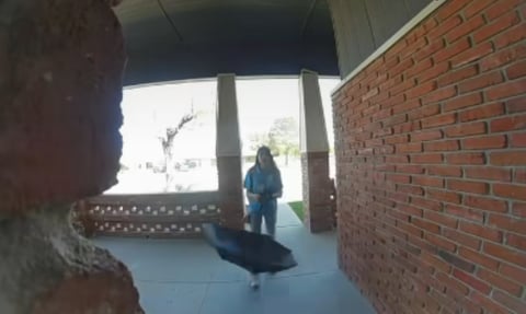 Chilling! Camera captures unexplained voice in empty Texas home