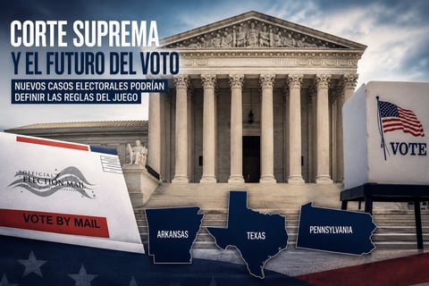 Corte Suprema podría revisar leyes electorales en Arkansas y Texas