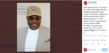 Muere actor Roger Mosley: ¿La causa de su muerte?