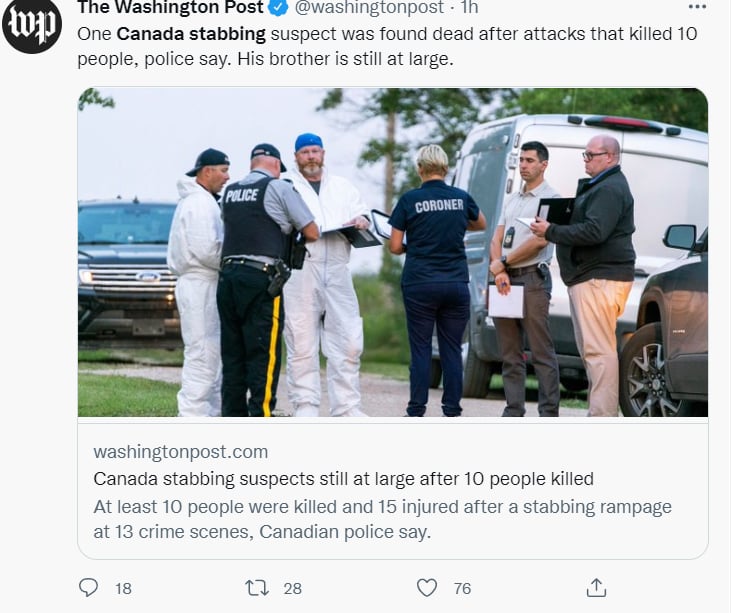 Murder Suspect Dies Canada: Constant Attacks?