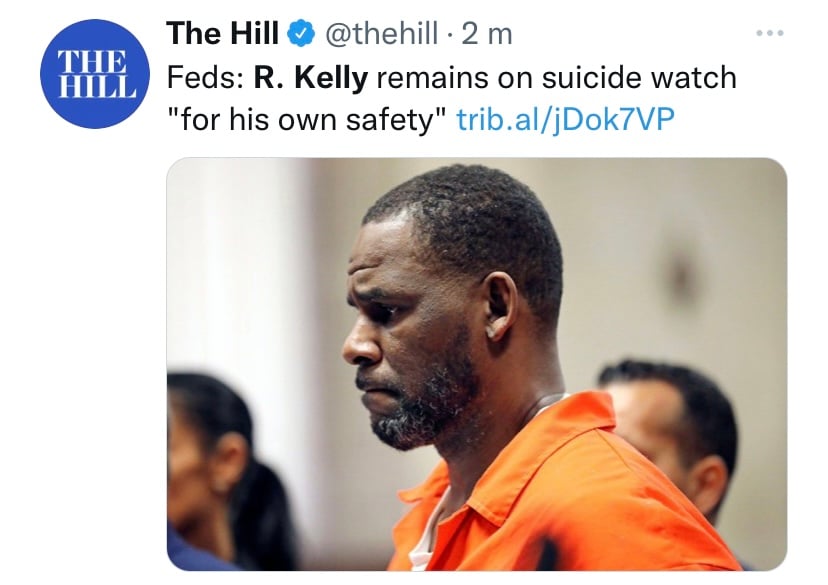 THE LATEST: Singer remains on suicide watch in prison after conviction