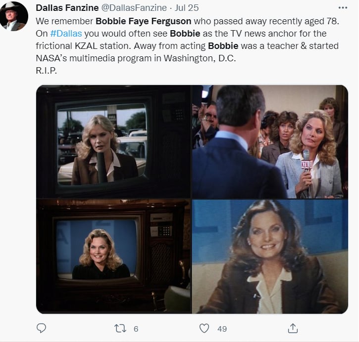 Bobbie Faye Ferguson dies: How did the actress' career start?