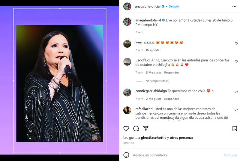 Ana Gabriel death rumors: What did her followers think?