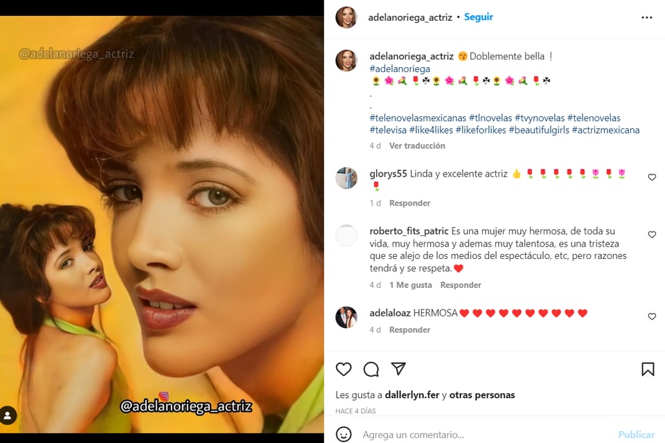 ¡SORPRENDE FOTO DE ADELA NORIEGA!