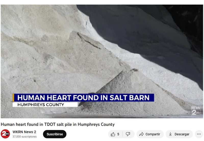 Tennessee heart find: Was it hidden in the salt?