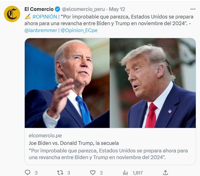 Aumenta popularidad Biden Trump: ¿Se mantiene firme?