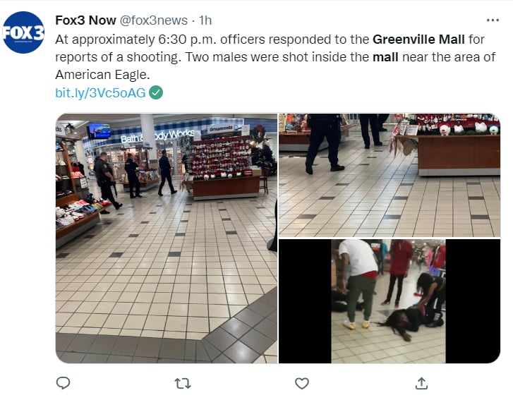 Tiroteo Grenville Mall: ¿Permanece la investigación?