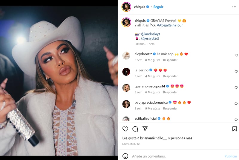 Chiquis Rivera shows off her figure: Are you used to those comments?