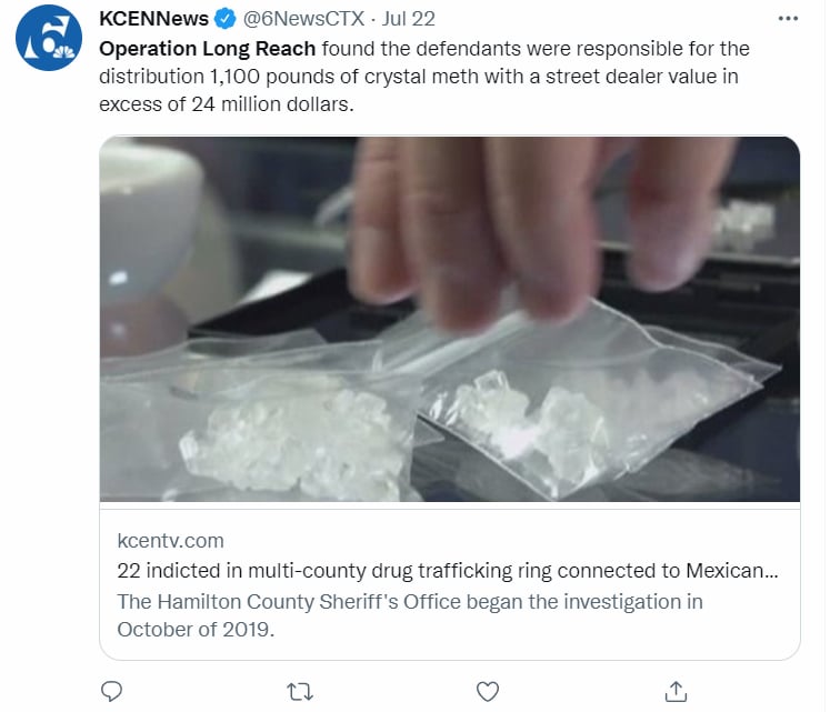 POLICE DISMANTLE DRUG TRAFFICKING NETWORK