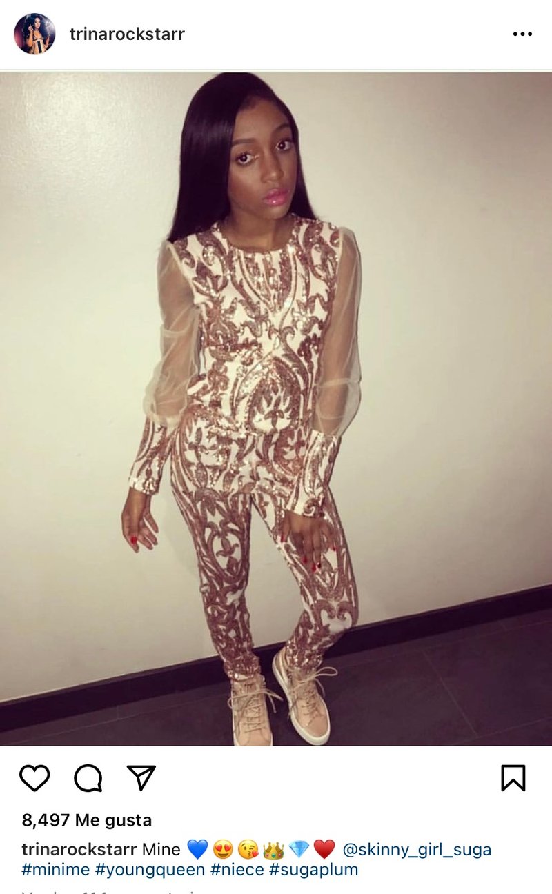 How was the shooting where the niece of the singer 'Trina' died?