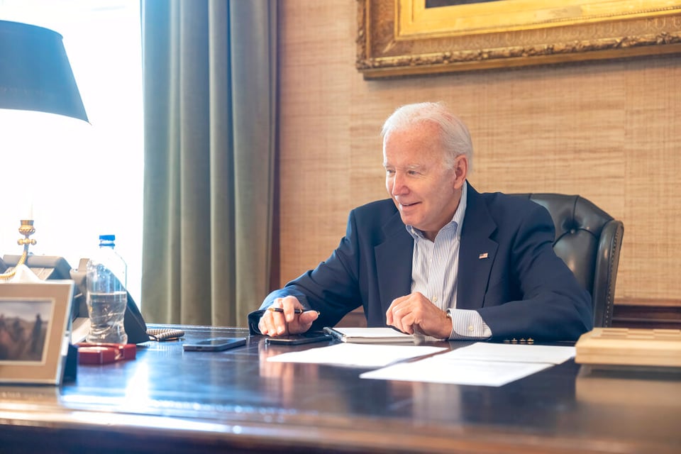 Biden recovers Covid