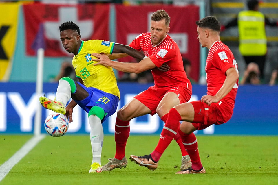 Brasil vs Suiza: Sin Neymar, Brasil vence a Suiza y alcanza 8vos en Qatar