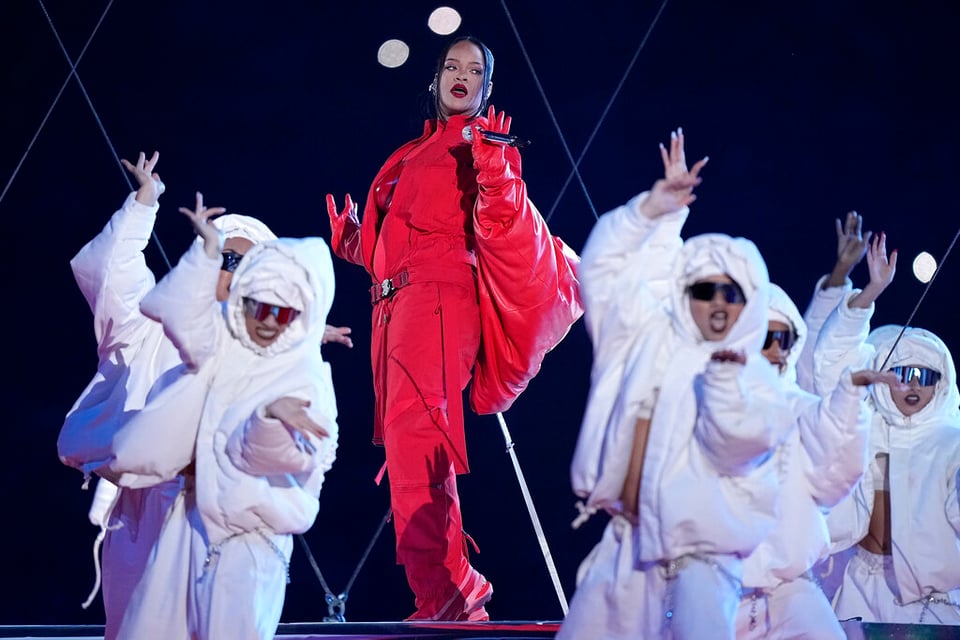 Rihanna en el Super Bowl