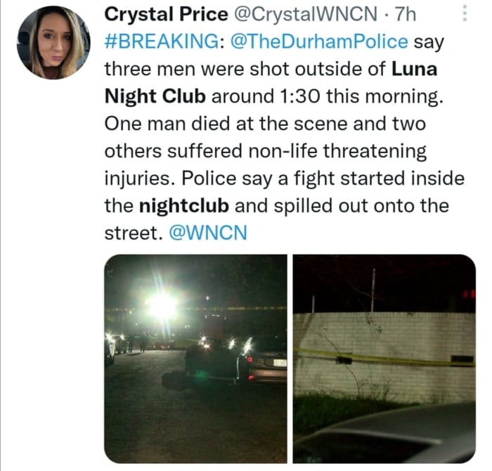 Durham nightclub shooting