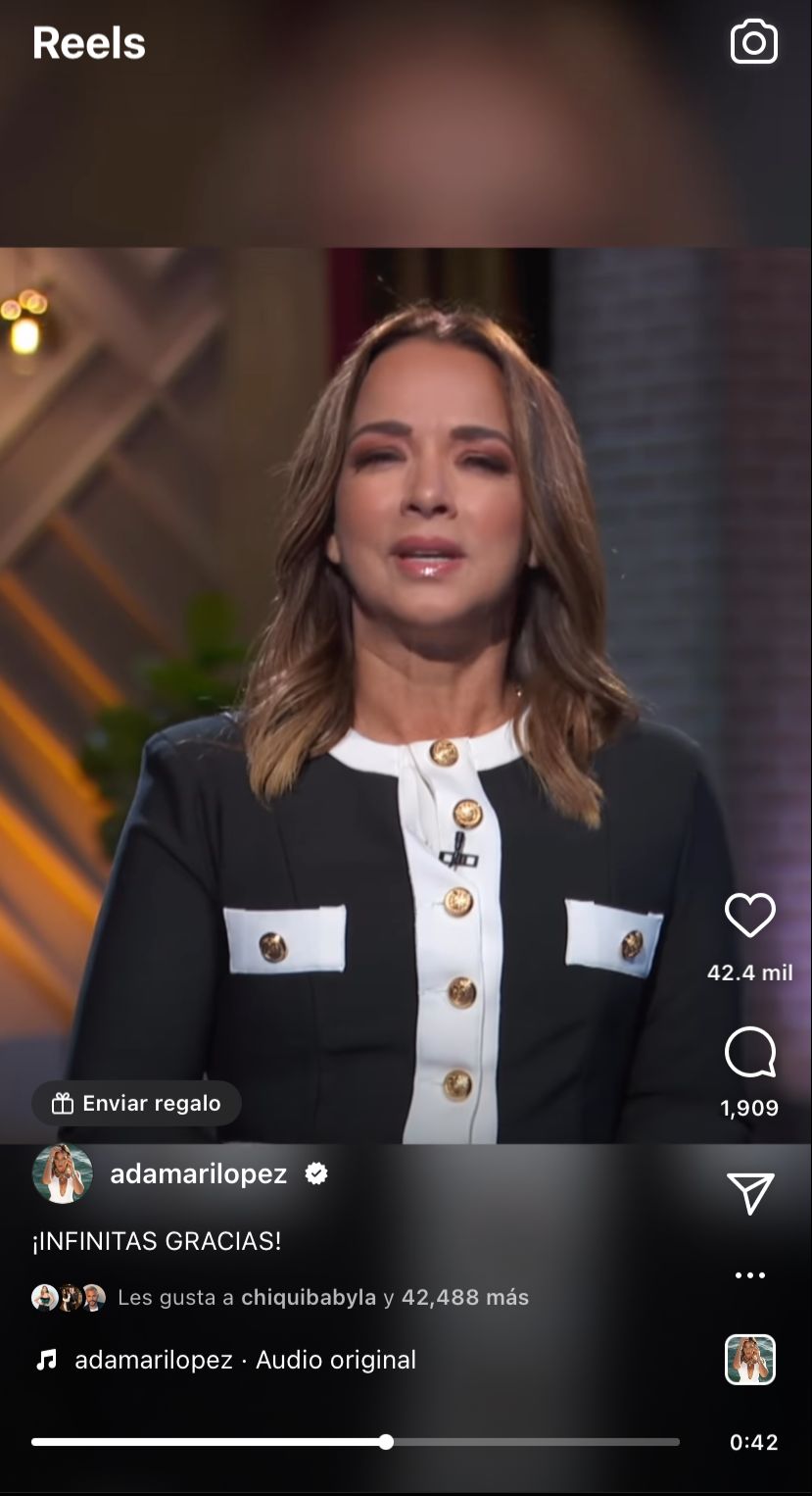 This is how Adamari López said goodbye after leaving Telemundo