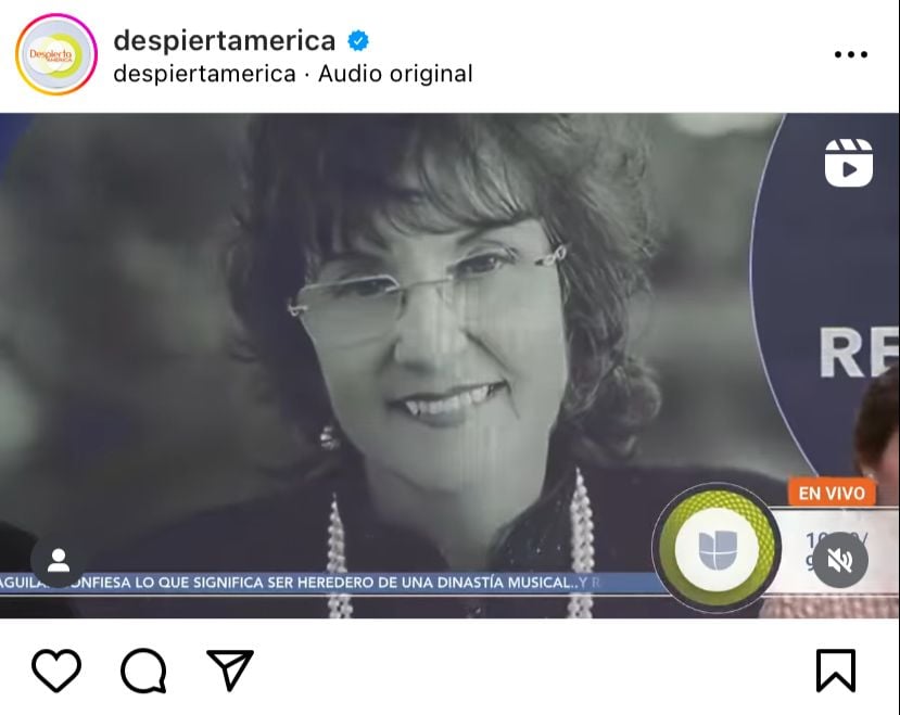 Así despidieron a la querida productora