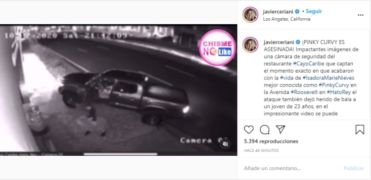 Hispanic Influencer Killed Puerto Rico Pinky Curvy Hato Rey Central