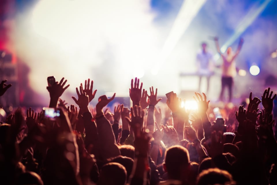 Concert, assaulted person, mass event, violence