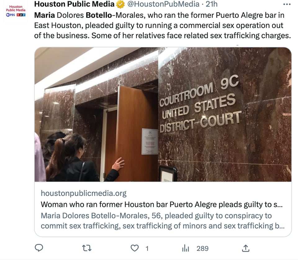 A woman had the courage to denounce the abuse