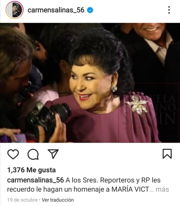 Carmen Salinas death rumors