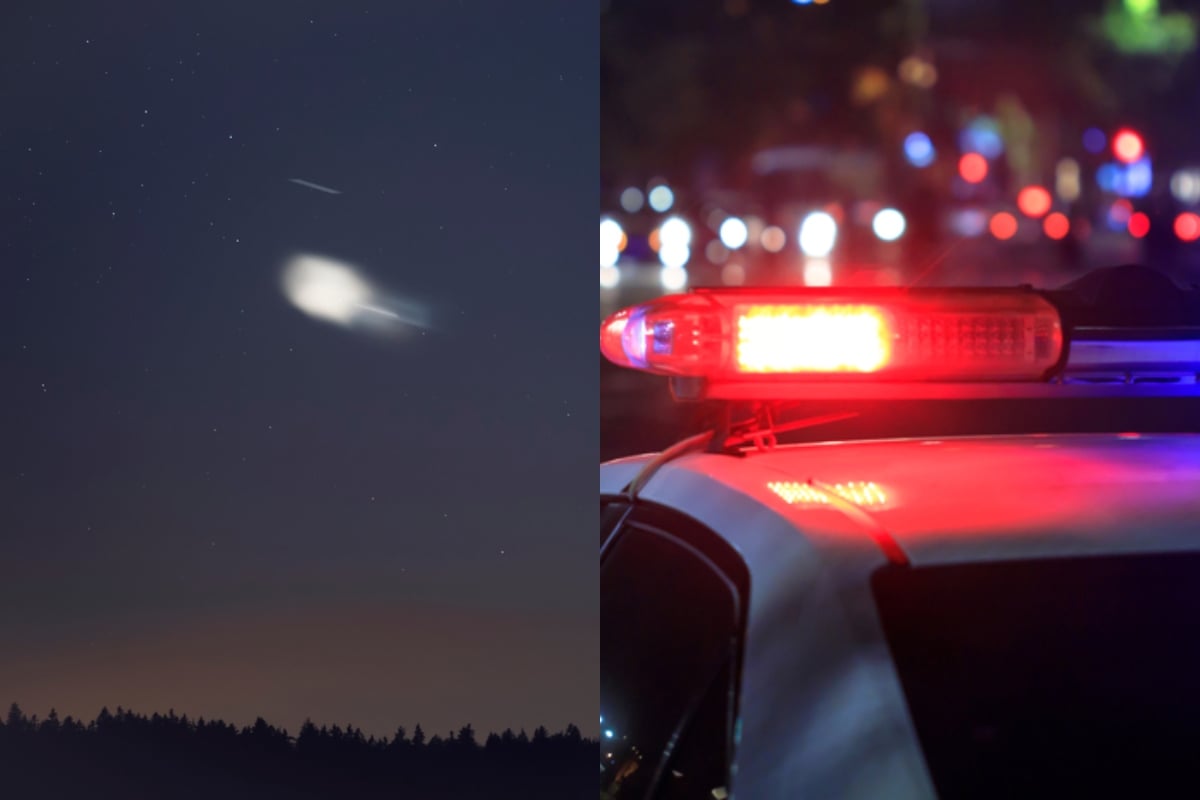 Strange lights, Miami, UFO