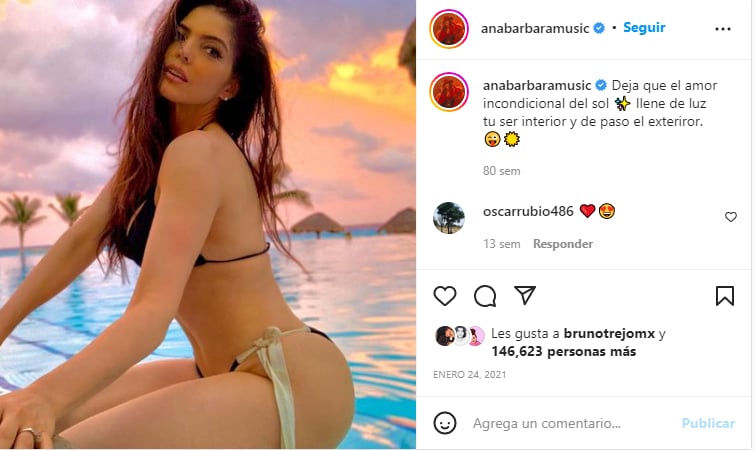 Espectacular figura de Ana Bárbara