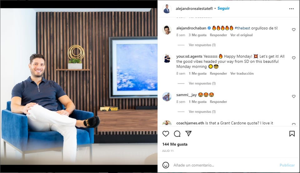 ¿Quién es la pareja o esposo de Alejandro Chabán?