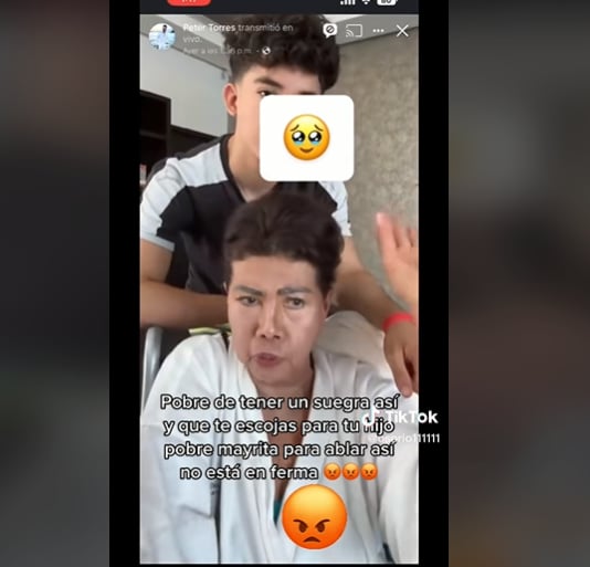 ¿Todo por culpa de la suegra?