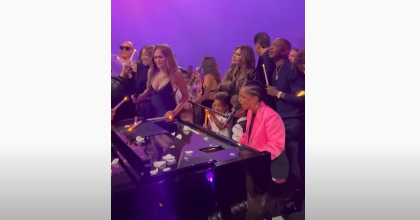 Why did they sing and dance at the funeral?
