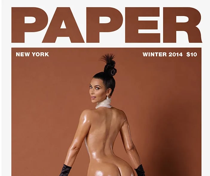 It is not the first time that 'shows everything' Kim Kardashian