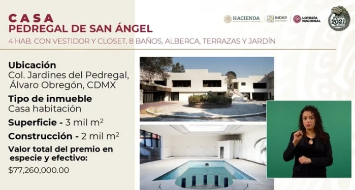 Ya hay un ganador de la mansión de Amado Carrillo
