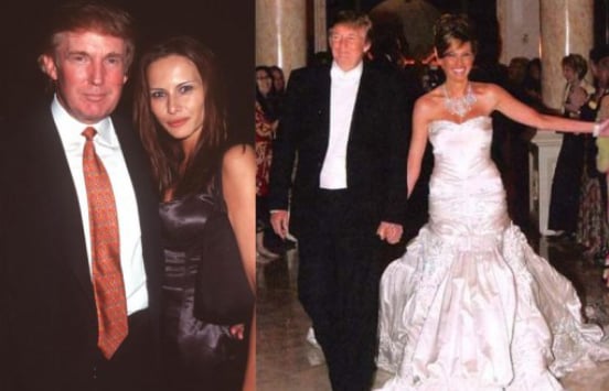 Spotlight on Donald Trump and Melania