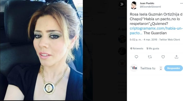 The unrecognized daughter of 'El Chapo'