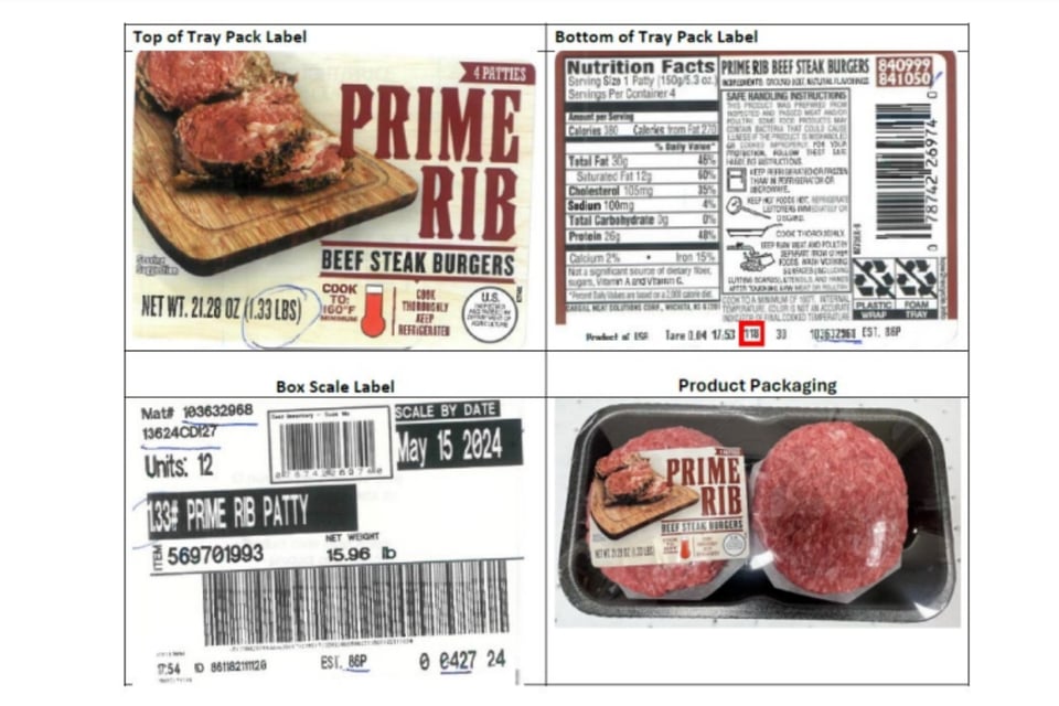 ground beef recalled from Walmart, Walmart, Cargill Meat Solutions, Recall, usa