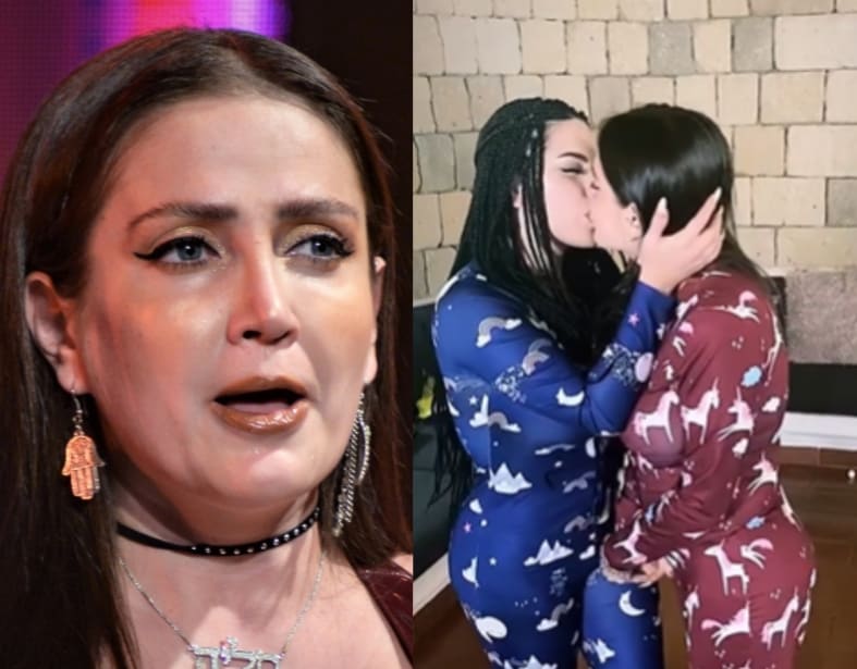 New video of Celia Lora and Lizbeth Rodríguez kissing