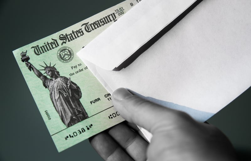 Direct checks in the US