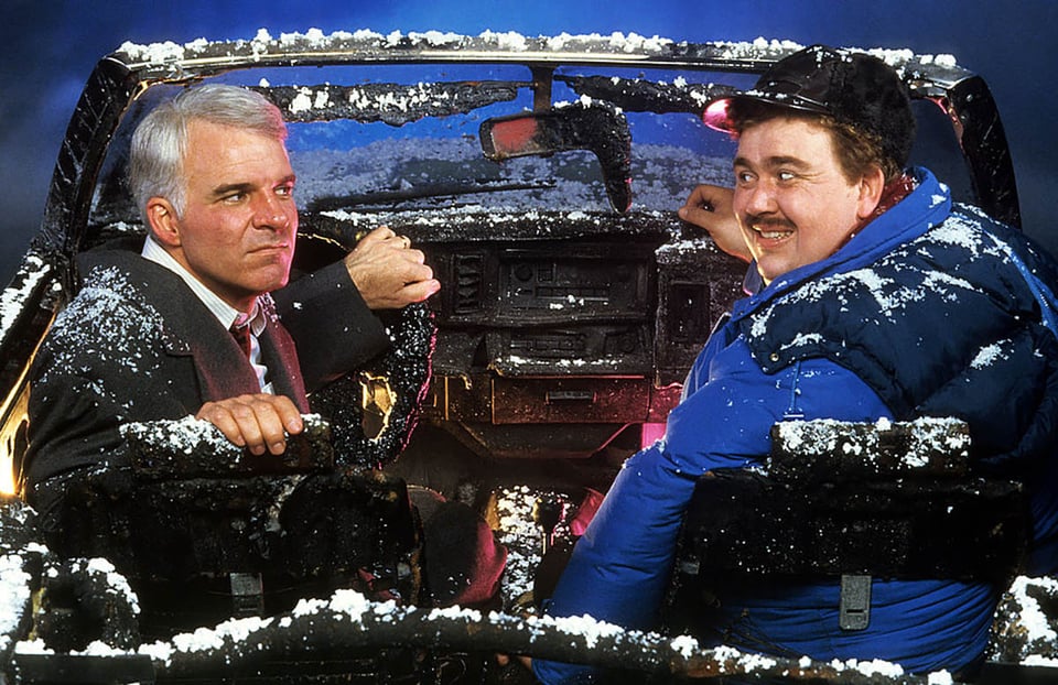 mejores películas de acción de gracias, Steve Martin, John Candy, 'Aviones, trenes y automóviles'