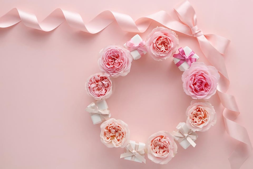 wreath, breast cancer, crafts, awareness
