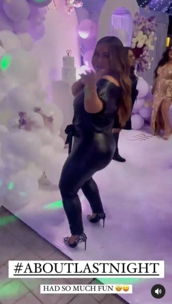 Video of Chiquis Rivera appears doing sensual dance with black leather pants