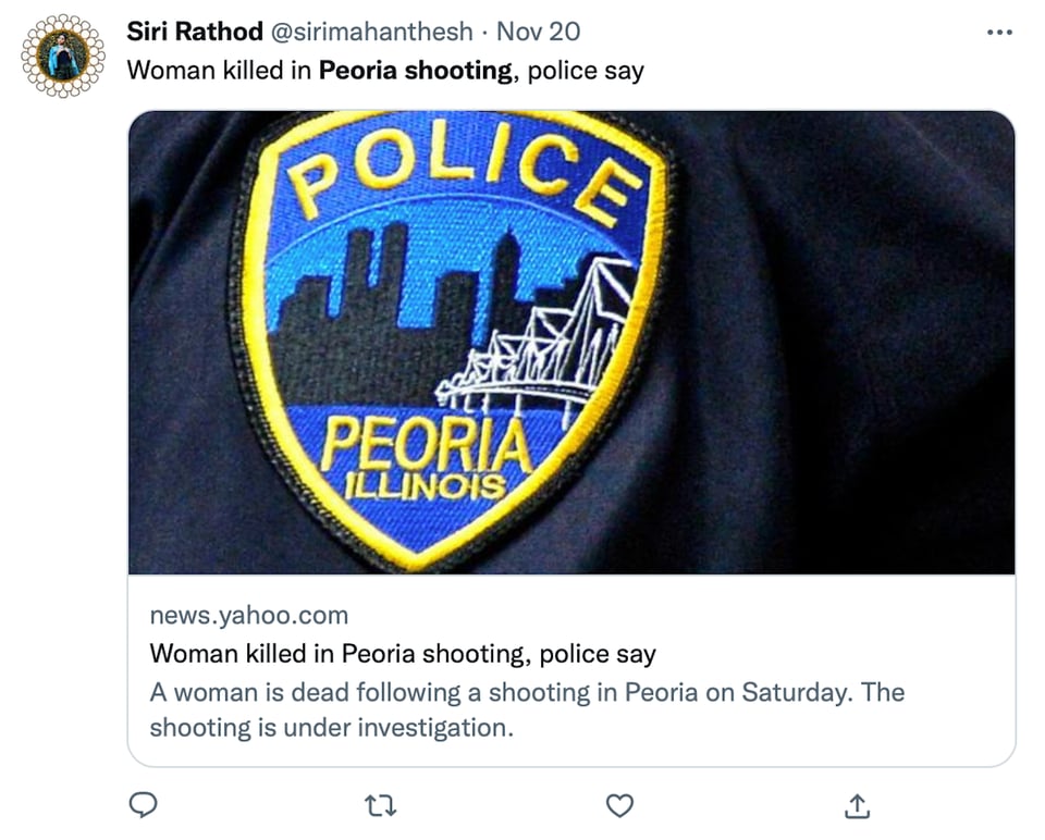A Hispanic police officer in Illinois asks for help from the community