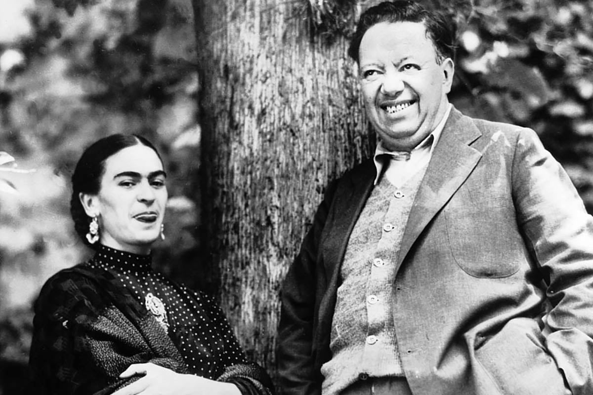 Artistas hispanos mundiales, Frida Kahlo, Diego Rivera, artistas, México, MundoNOW / Frida Kahlo, Diego Rivera, artists, Mexico, MundoNOW