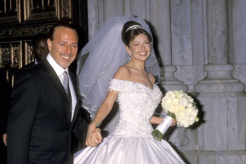 The 5 most spectacular details of Thalía and Tommy Mottola’s wedding