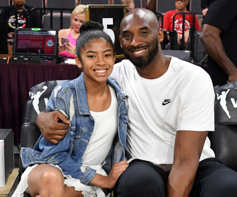 Imágenes autopsia Kobe Bryant, hija, Gianna Maria, padre, familia