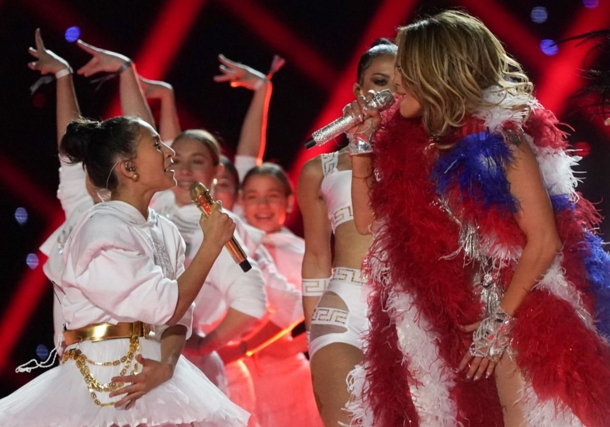 Jennifer lopez y su hija
