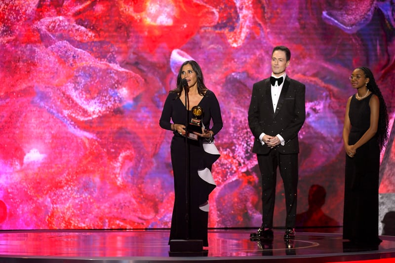 The Hispanic composer was in charge of taking the stage