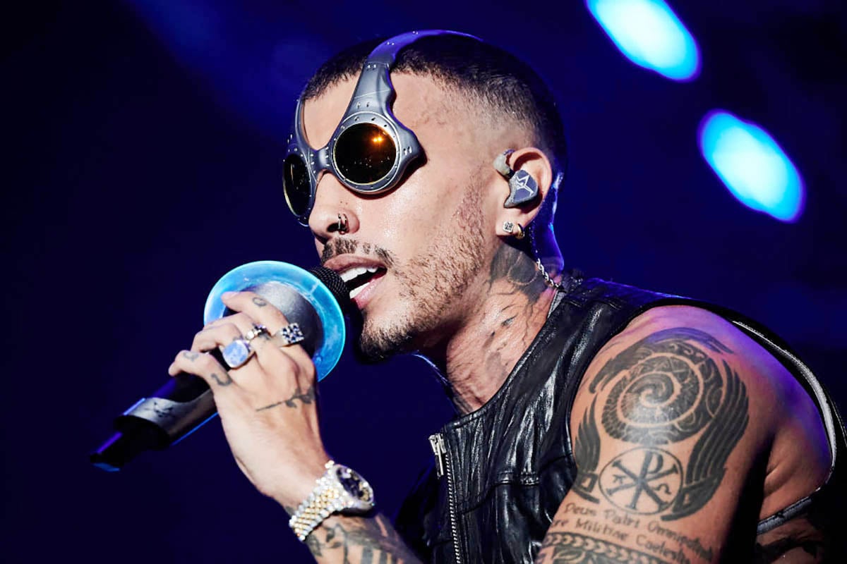 Puertorriqueño, cantante, carrera de Rauw Alejandro,- Puerto Rican, singer, Rauw Alejandro's career, Saturno World Tour, Madrid, Spain