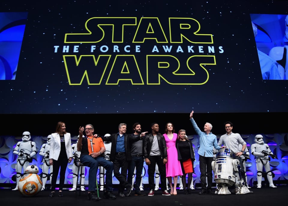 Star Wars, Mark Hamill, Oscar Isaac, John Boyega, Daisy Ridley, Carrie Fisher