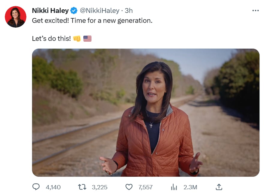 Nikki Haley presidential campaign