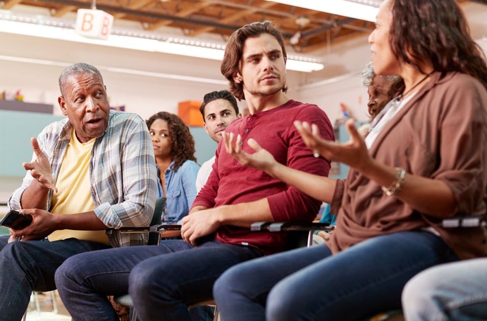 Group, Meeting, Community, support, men