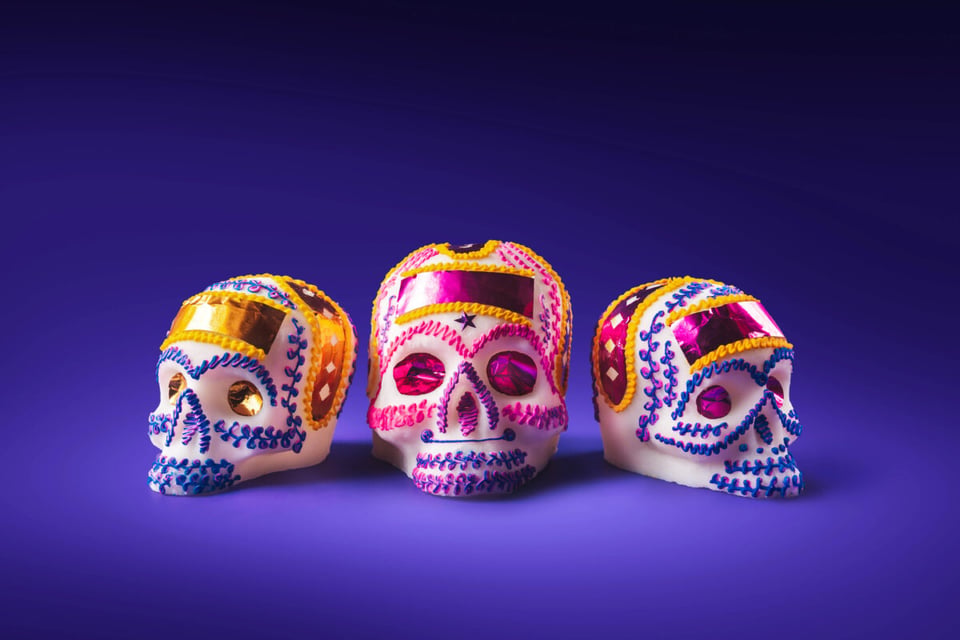 what are sugar skulls, day of the dead, mexico